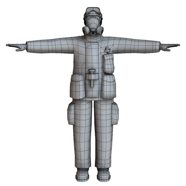 3d fireman 01 - Fireman 01 by ignisfatuus